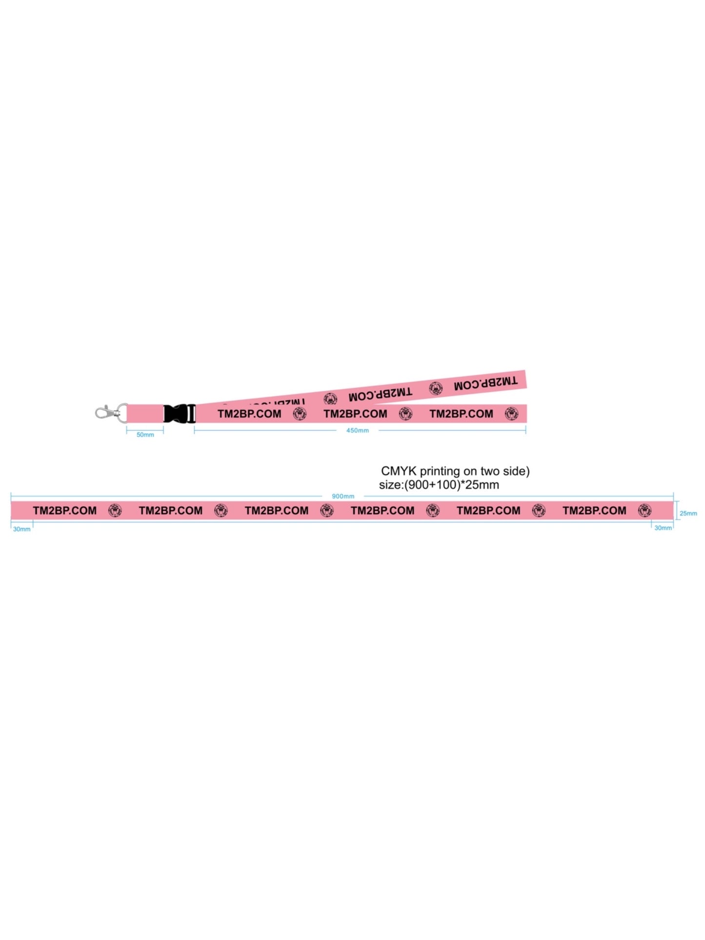 Lanyard | TM2BP/Gorilla Season | Pink