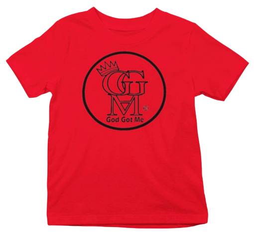 God Got Me T-Shirt | Red/Black