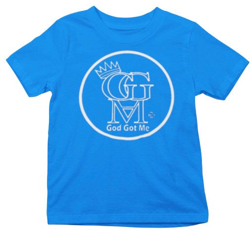 God Got Me T-Shirt | Blue