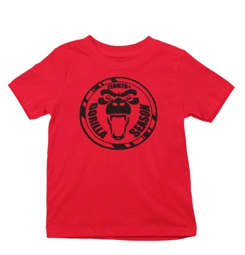 Gorilla Season T-Shirt | Red/Black